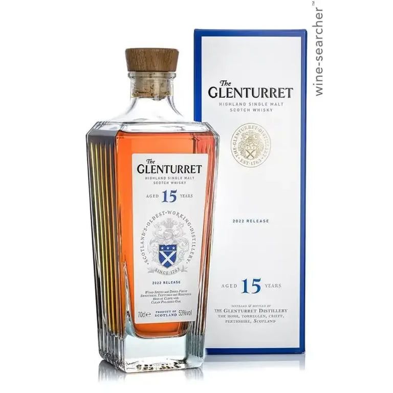 2024 The Glenturret 15 Year Old Single Malt Scotch Whisky 750 ml