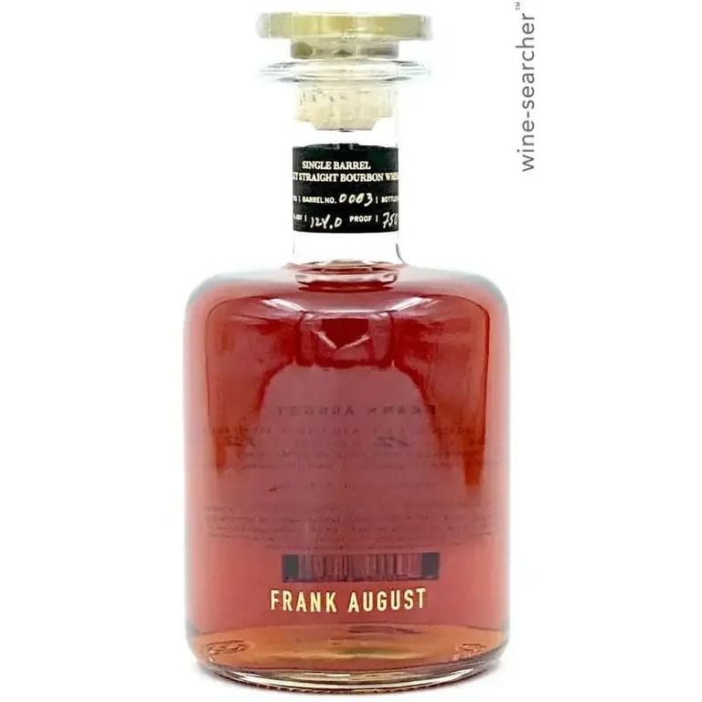 Frank August Single Barrel Cask Strength Straight Bourbon 750 ml