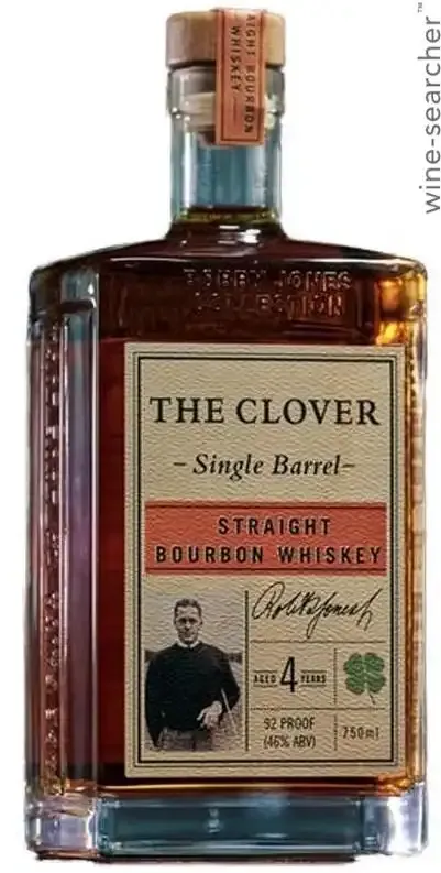 The Clover Single Barrel 4 Year Old Straight Bourbon Whiskey (750 ml)
