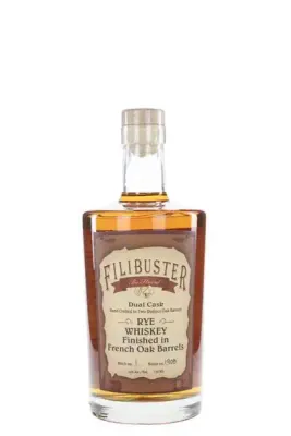 Filibuster Dual Cask Aged Rye Whiskey (750 ml)