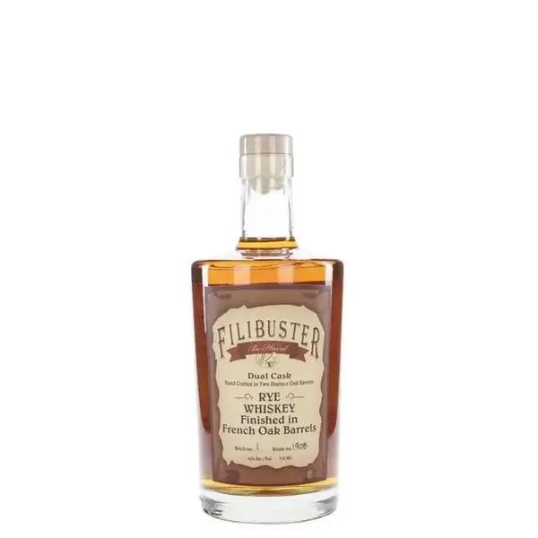 Filibuster Dual Cask Aged Rye Whiskey (750 ml)