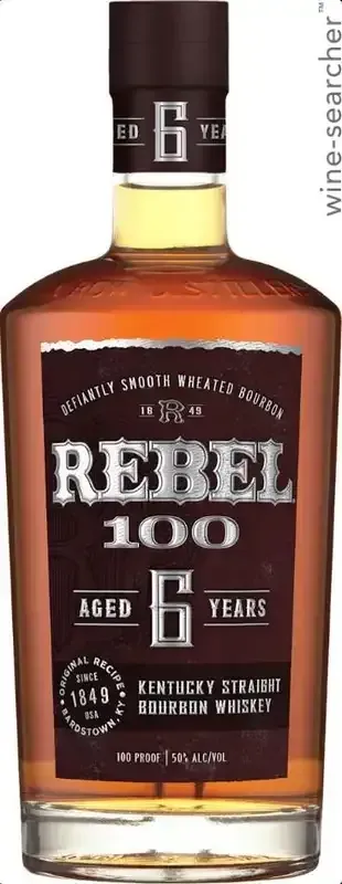 Rebel 100 6 Year Old Straight Bourbon Whiskey (750 ml)