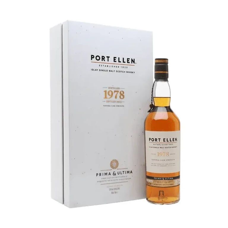 Port Ellen 43 Years Old 1978 Prima &amp; Ultima Natural Cask Strength Islay Single Malt Scotch Whisky (750 ml)