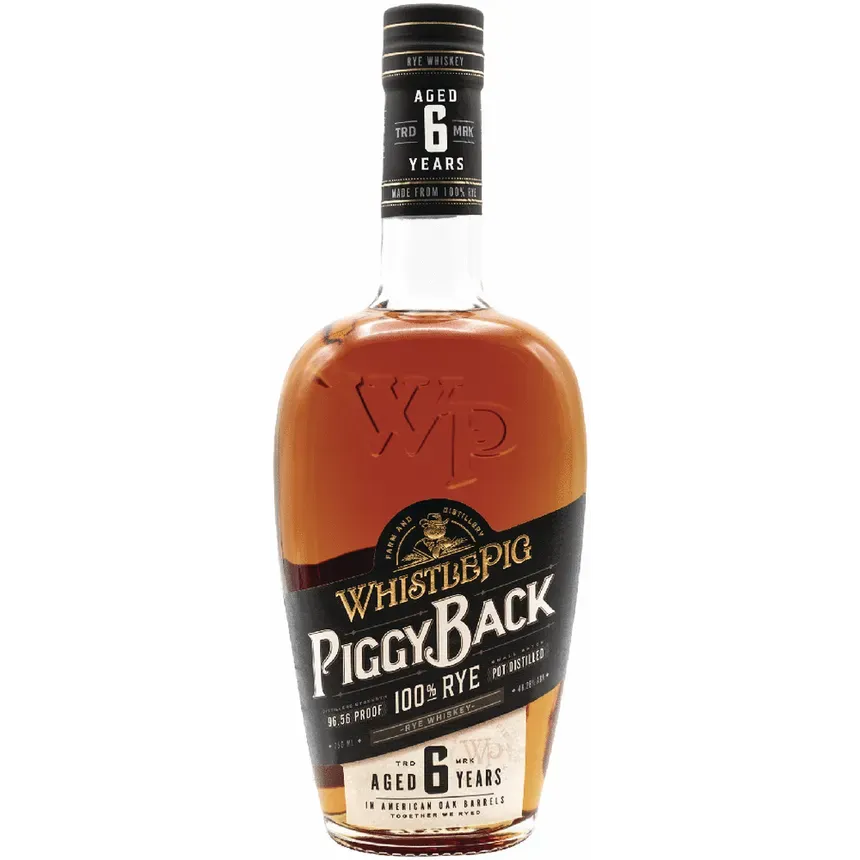 WhistlePig - 'Piggy Back' 6 Year Old - Bourbon Whiskey - 750ml bottle
