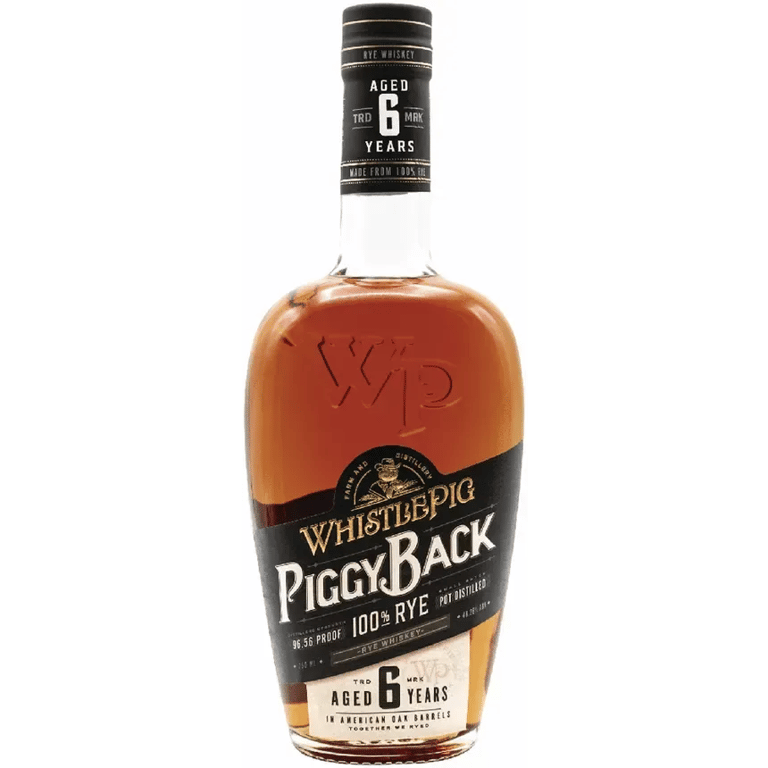 WhistlePig - 'Piggy Back' 6 Year Old - Bourbon Whiskey - 750ml bottle