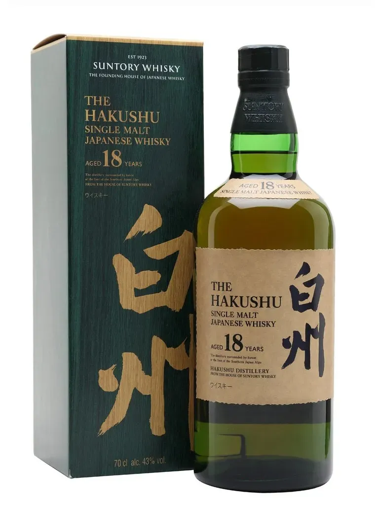 The Hakushu 18 Year Old Single Malt Whisky (750 ml)
