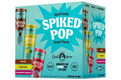 Owl's Brew Spiked Pop Variety Pack 6 can