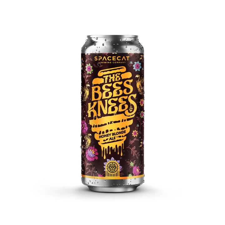 Spacecat - Bee's Knees - Honey Blonde Ale - 4 pack 16oz cans