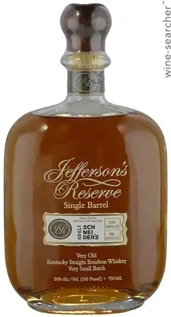 Jefferson's Reserve Single Barrel Kentucky Straight Bourbon Whiskey 750 ml