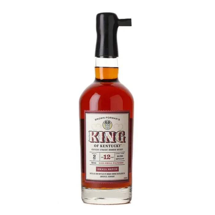 Brown Formans 'King of Kentucky' Small Batch 12 Year Old Kentucky Straight Bourbon Whiskey Batch 2 (750 ml)