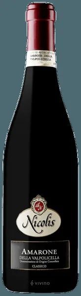 Nicolis Amarone della Valpolicella Classico 2019 (750 ml)