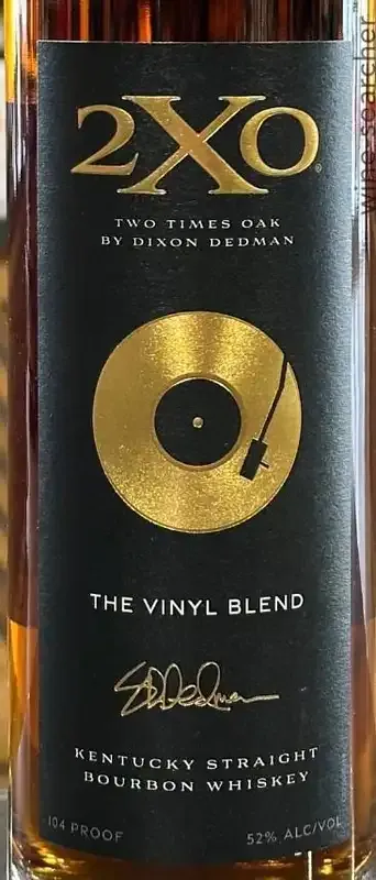 2XO Two Times Oak The Vinyl Blend Kentucky Straight Bourbon Whiskey 750 ml