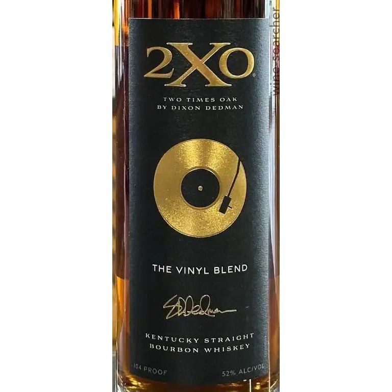 2XO Two Times Oak The Vinyl Blend Kentucky Straight Bourbon Whiskey 750 ml