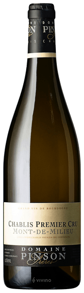 Domaine Pinson Chablis Premier Cru 'Mont-de-Milieu' 2023 (750 ml)