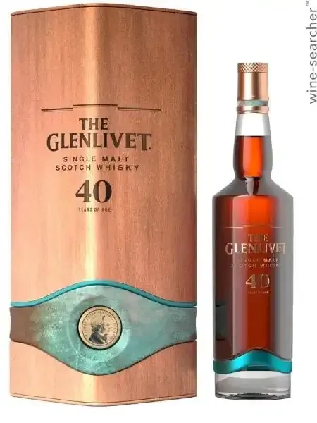 The Glenlivet 40 Year Old Single Malt Scotch Whisky 700 ml