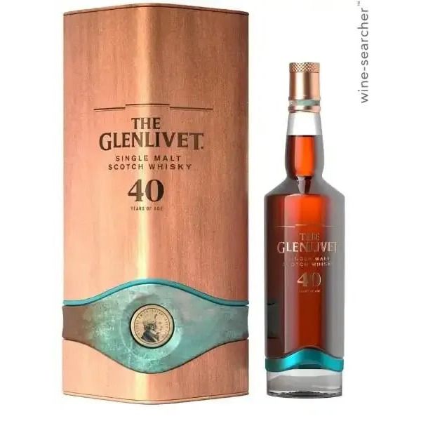 The Glenlivet 40 Year Old Single Malt Scotch Whisky 700 ml