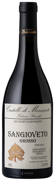 Castello di Monsanto Fabrizio Bianchi Sangioveto Grosso Toscana 2018 (750 ml)