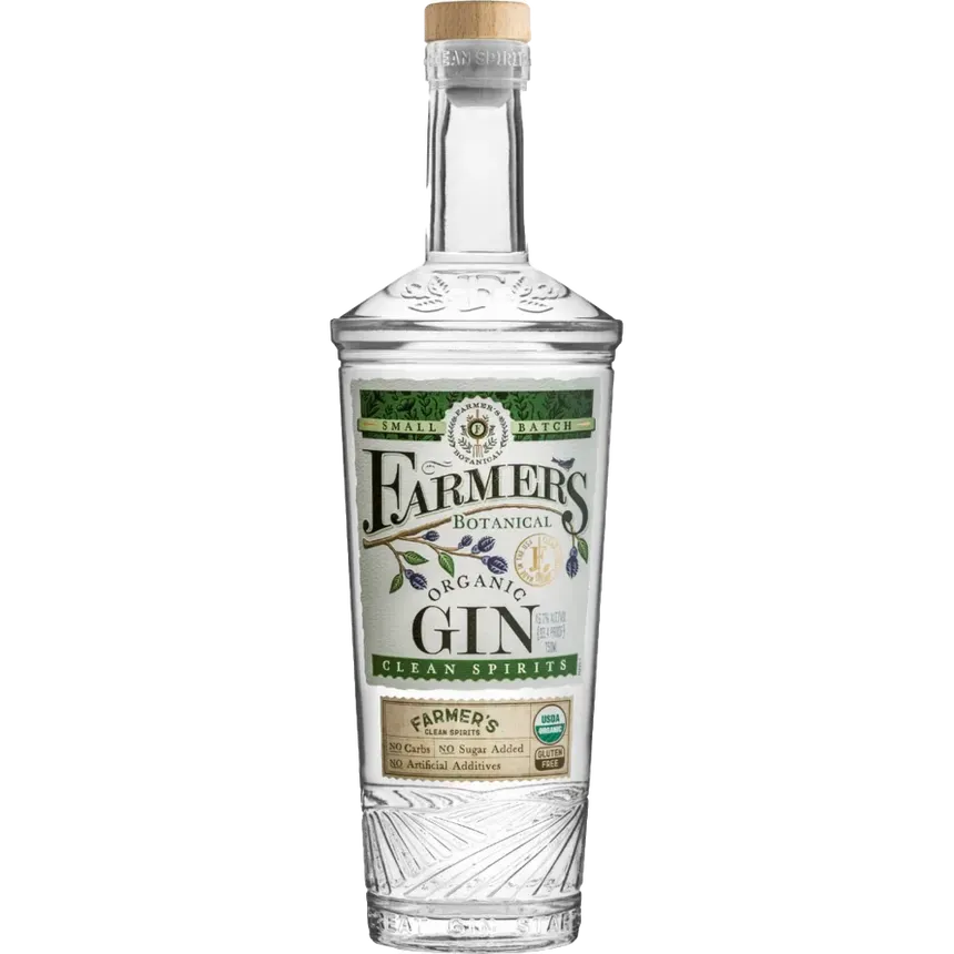 Farmer's Small Batch Organic Botanical Gin (750 ml)