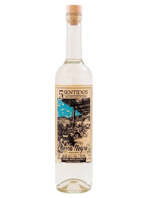 5 Sentidos Sierra Negra Agave Spirit 750 ml