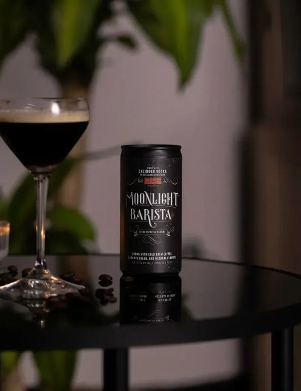 Moonlight Barista Nitro Espresso Martini Vodka 4 can