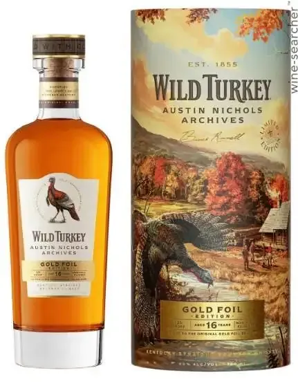 Wild Turkey 'Gold Foil Edition' 16 Year Old Kentucky Straight Bourbon Whiskey 750 ml