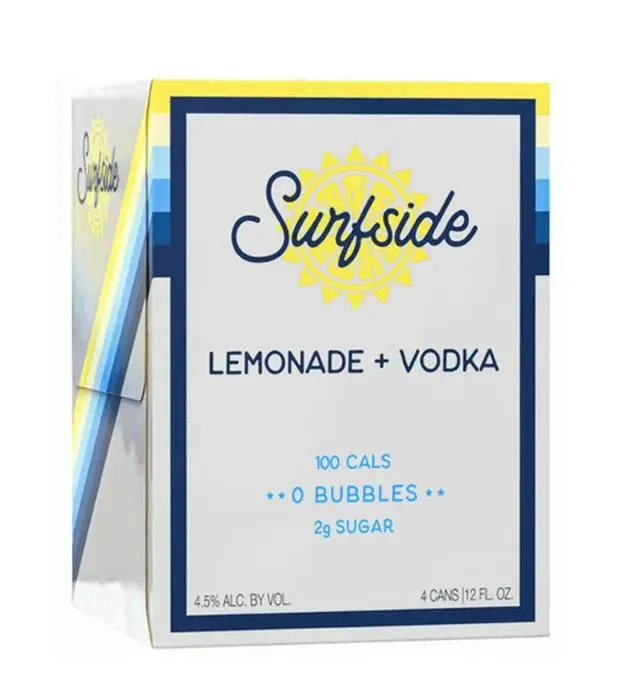 Surfside - Lemonade &amp; Vodka - 4 pack