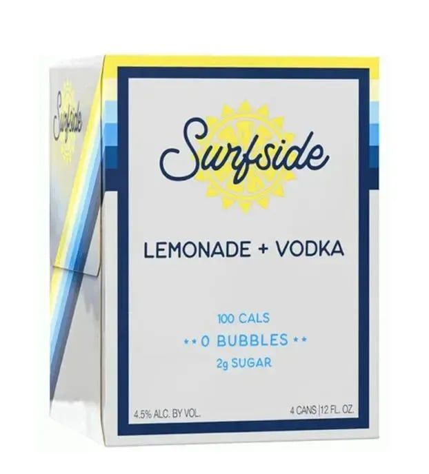 Surfside - Lemonade &amp; Vodka - 4 pack