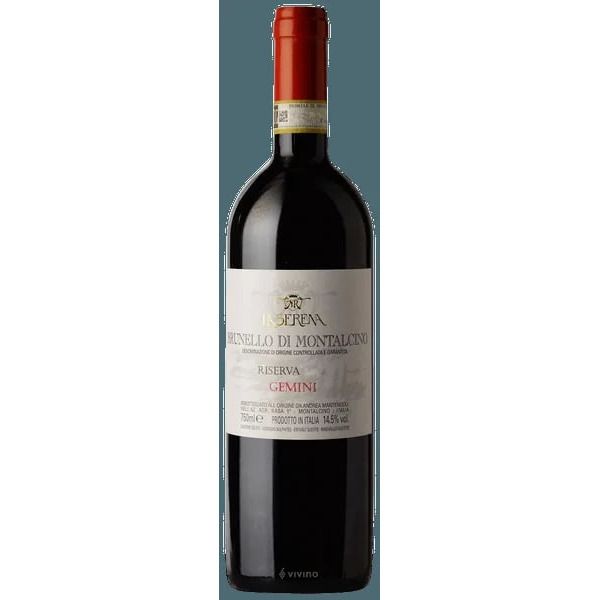 La Serena Gemini Brunello di Montalcino Riserva 2019 (750 ml)