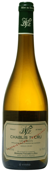 Domaine Vocoret et Fils Les Forets Vieilles Vigne Chablis 1er Cru 2023 (750 ml)