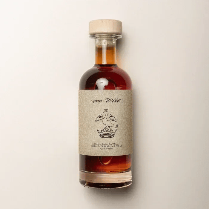 Wolves x Willett 10 Year Old Straight Rye Whiskey Batch 3 (750 ml)