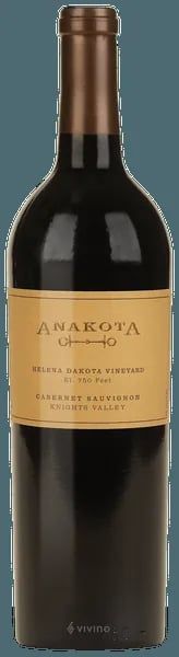 Anakota Helena Dakota Vineyard Cabernet Sauvignon 2021 (750 ml)