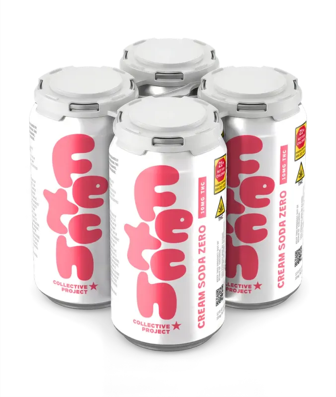 Collective Arts - Fetch - Cream Soda Zero THC - 4 can