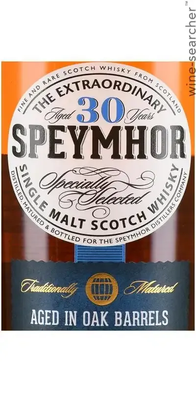 Speymhor 30 Year Old Single Malt Scotch Whisky 700 ml
