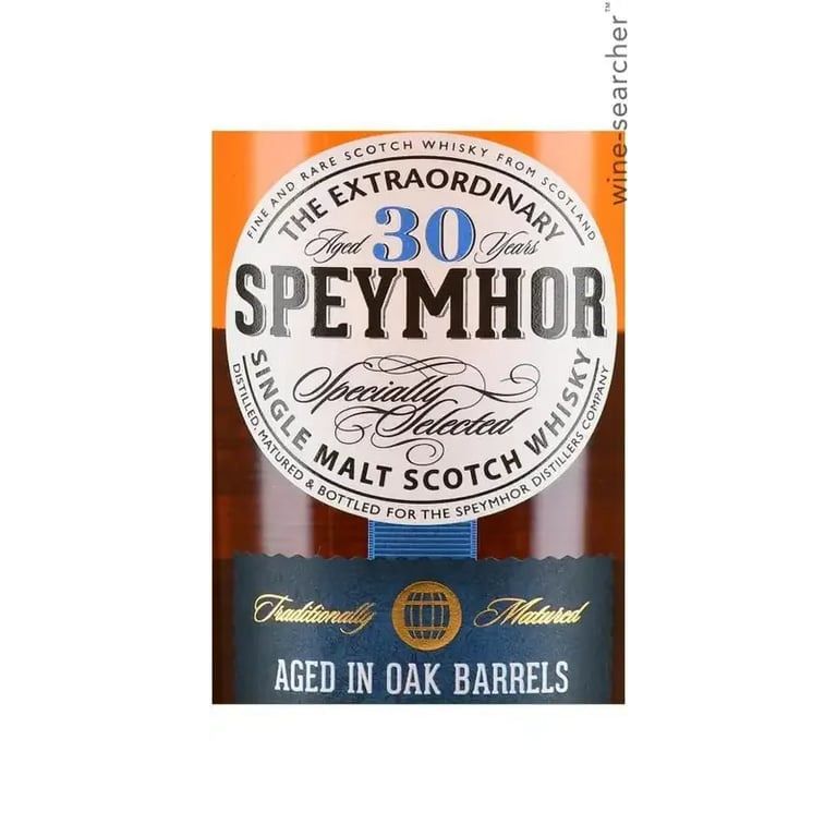 Speymhor 30 Year Old Single Malt Scotch Whisky 700 ml