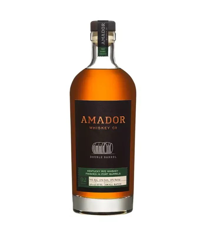 Amador Whiskey Co. 'Double Barrel' Port Cask Finish Straight Rye Whiskey (750 ml)