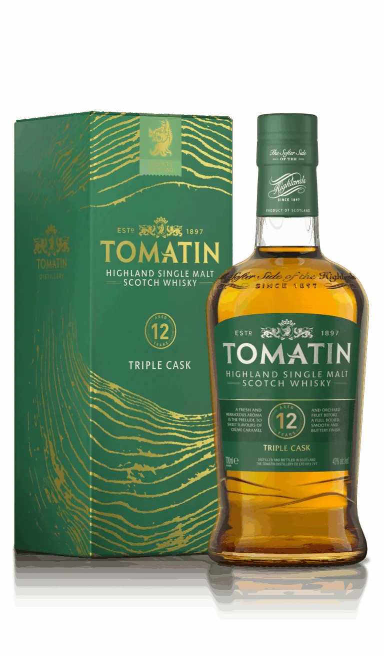 Tomatin Triple Cask 12 Year Old Single Malt Scotch Whisky (750 ml)