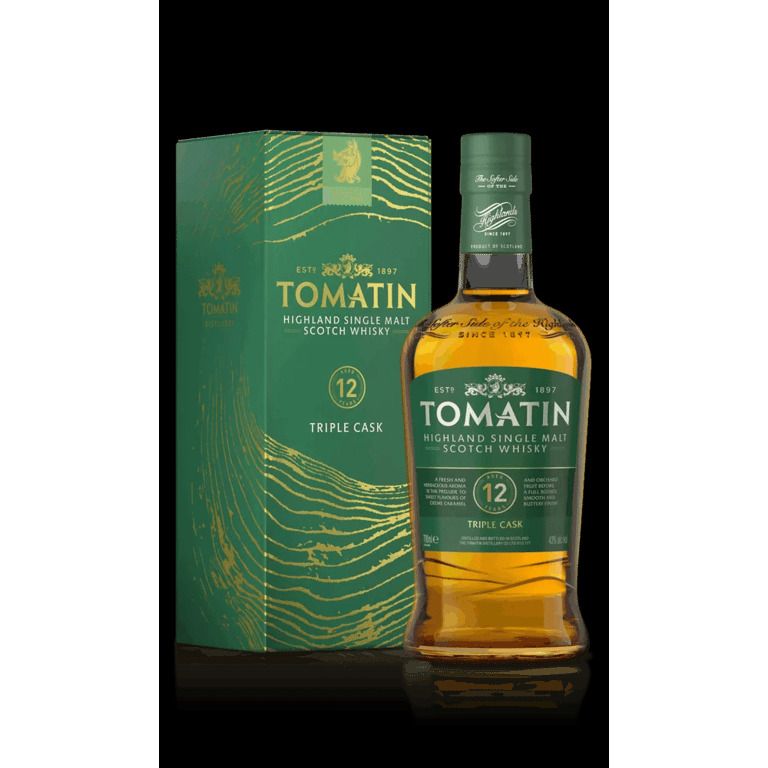 Tomatin Triple Cask 12 Year Old Single Malt Scotch Whisky (750 ml)