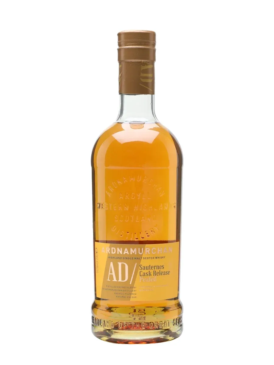 Ardnamurchan AD Sauternes Cask Peated Single Malt Scotch Whisky (700 ml)