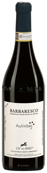 Ca’ del Baio Autinbej Barbaresco 2023 (750 ml)