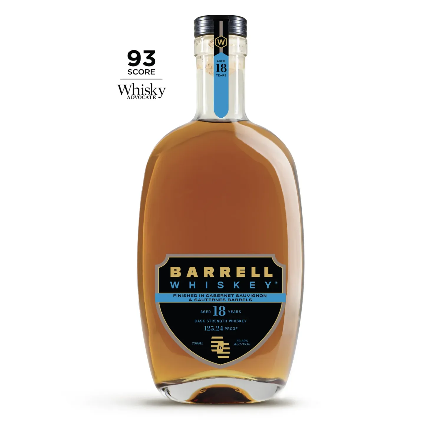 Barrell Craft Spirits Cabernet Sauvignon - Sauternes Finish 18 Year Old Whiskey (750 ml)