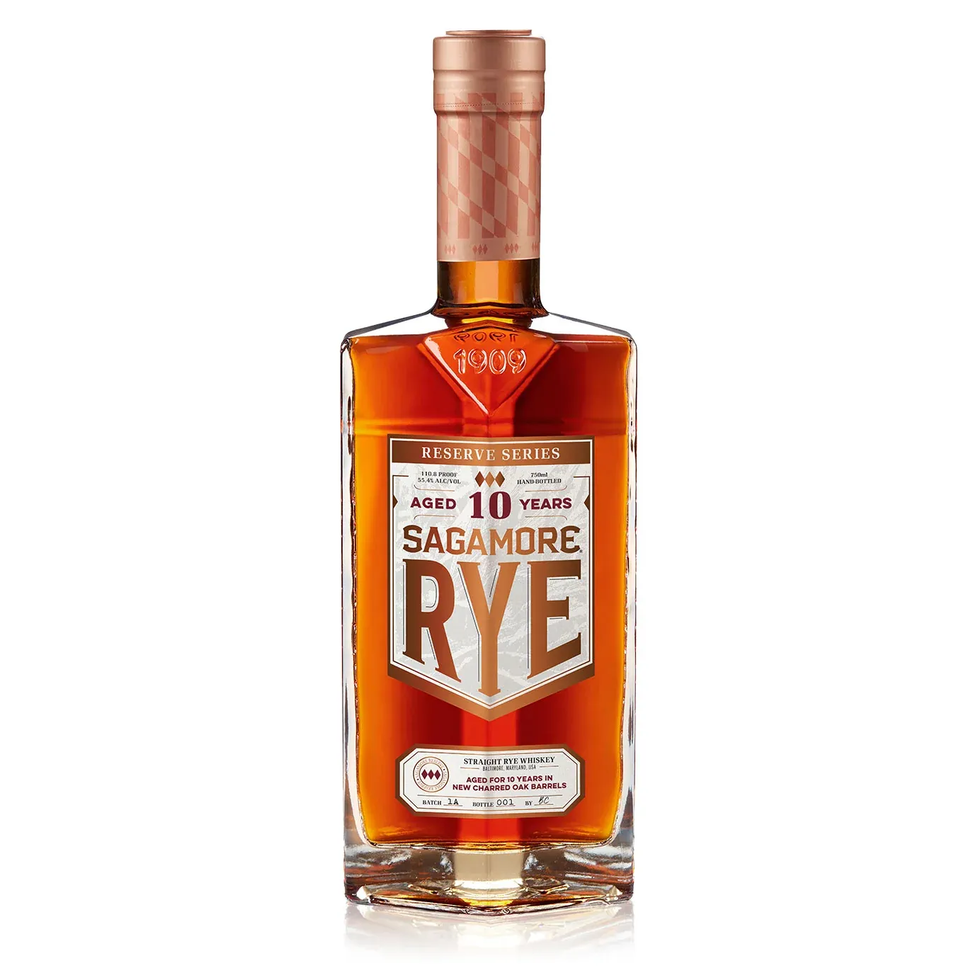 Sagamore Spirit Reserve Series 10 Year Old Straight Rye Whiskey (750 ml)