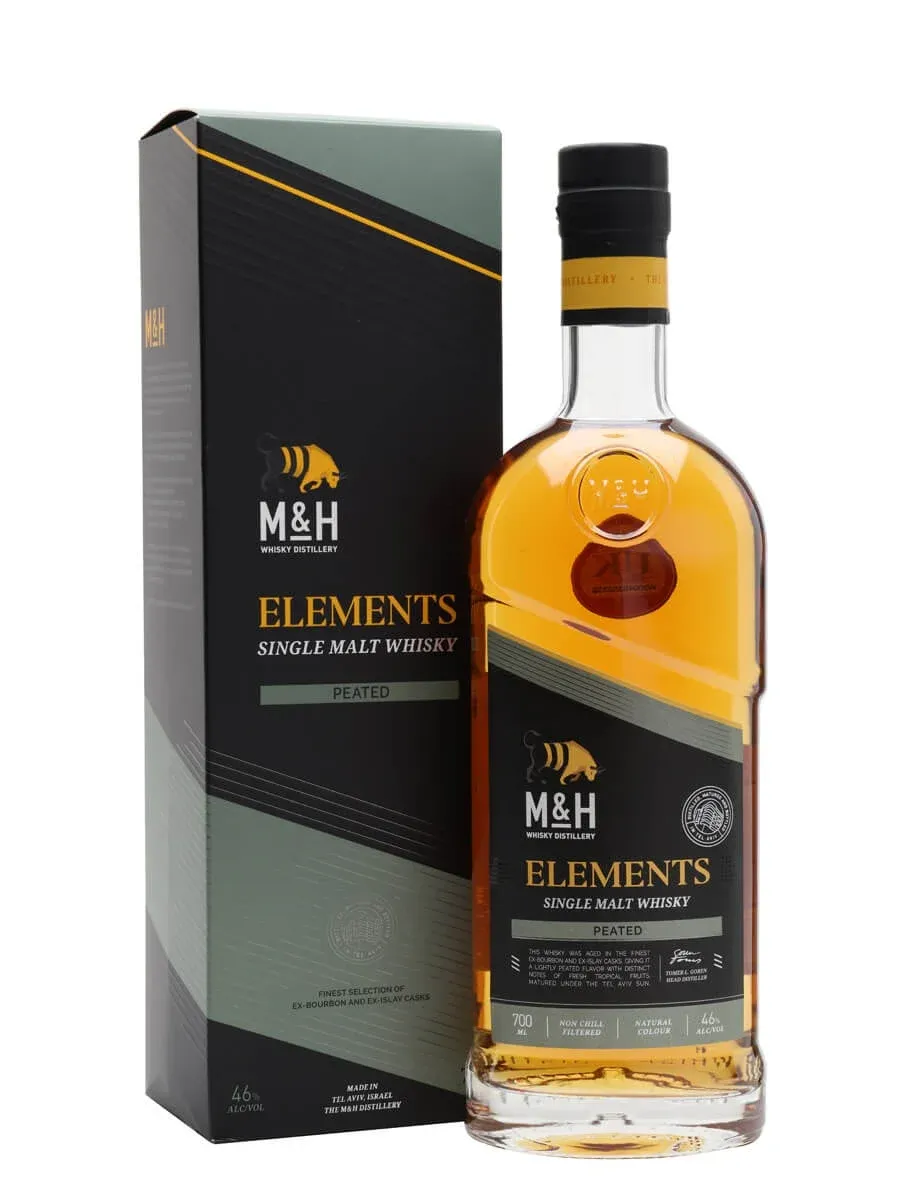 The Milk &amp; Honey Distillery - M &amp; H 'Elements' Peated Single Malt Whisky (750 ml)