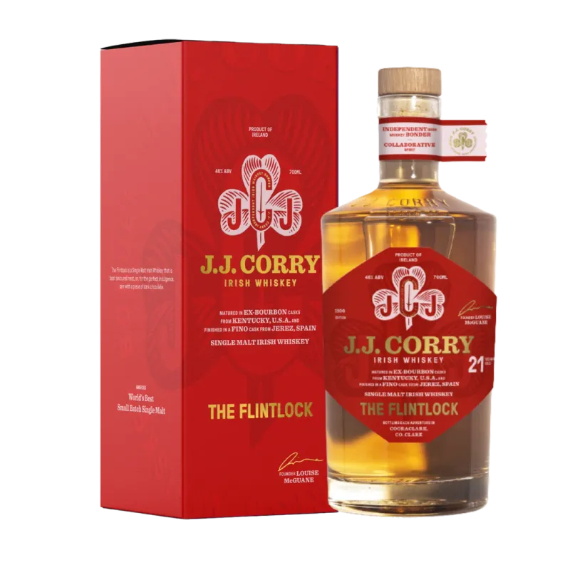 J.J. Corry 'The Flintlock' 21 Year Old Single Malt Irish Whiskey