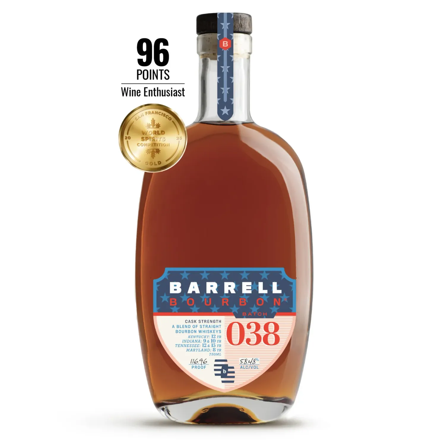 Barrell Craft Spirits Batch #38 Straight Bourbon (750 ml)