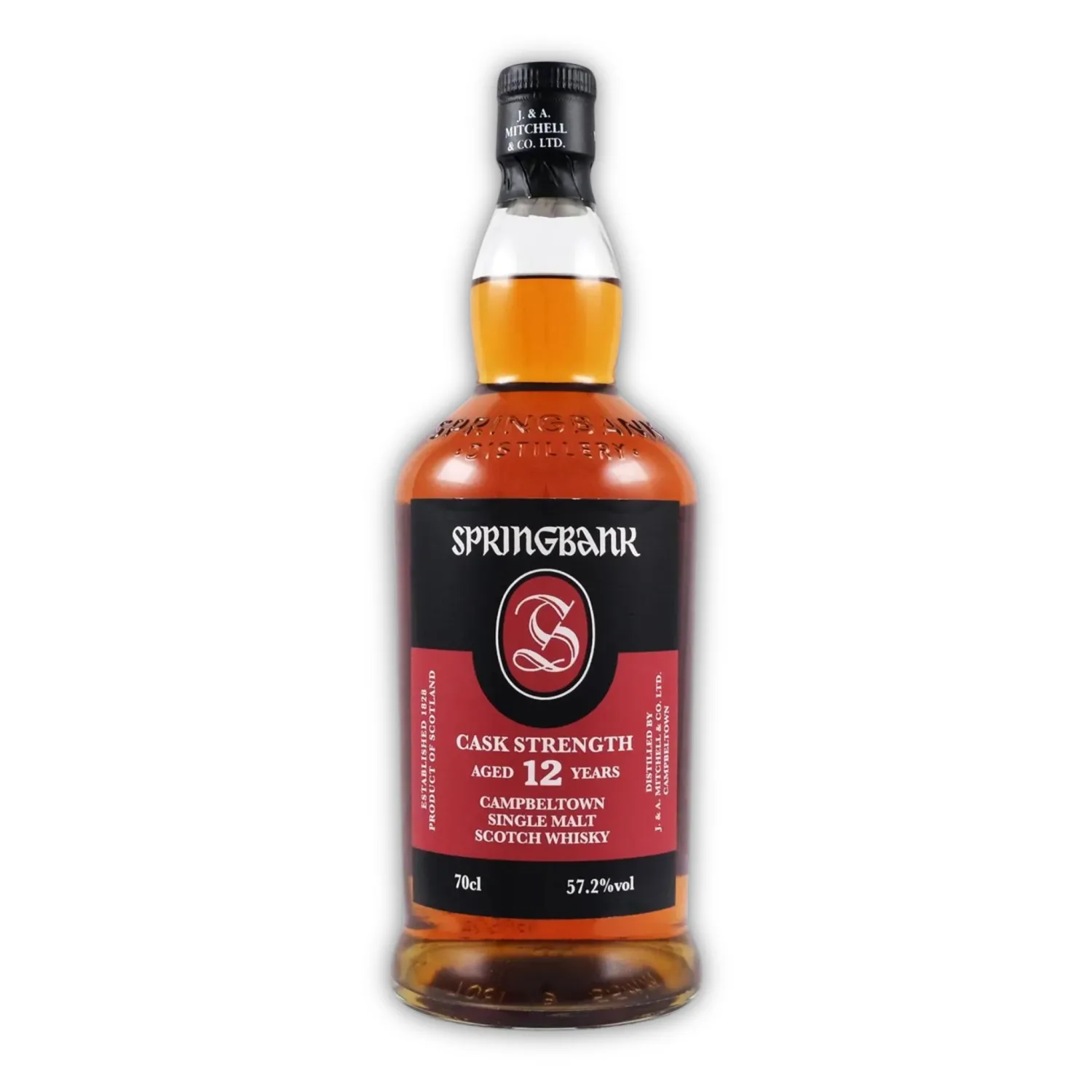 Springbank 12 Year Old Cask Strength Single Malt Scotch Whisky (700 ml)