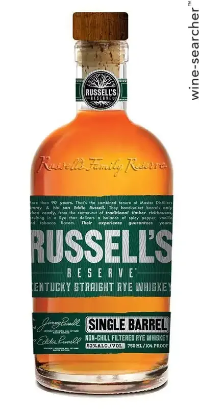 Russell's Reserve Single Barrel Kentucky Straight Rye Whiskey (750 ml)