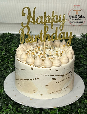Ivory & Gold Cake (varios tamaños)