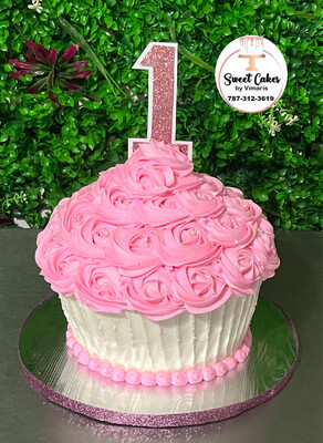 Giant Cupcake Cake (por pedido)