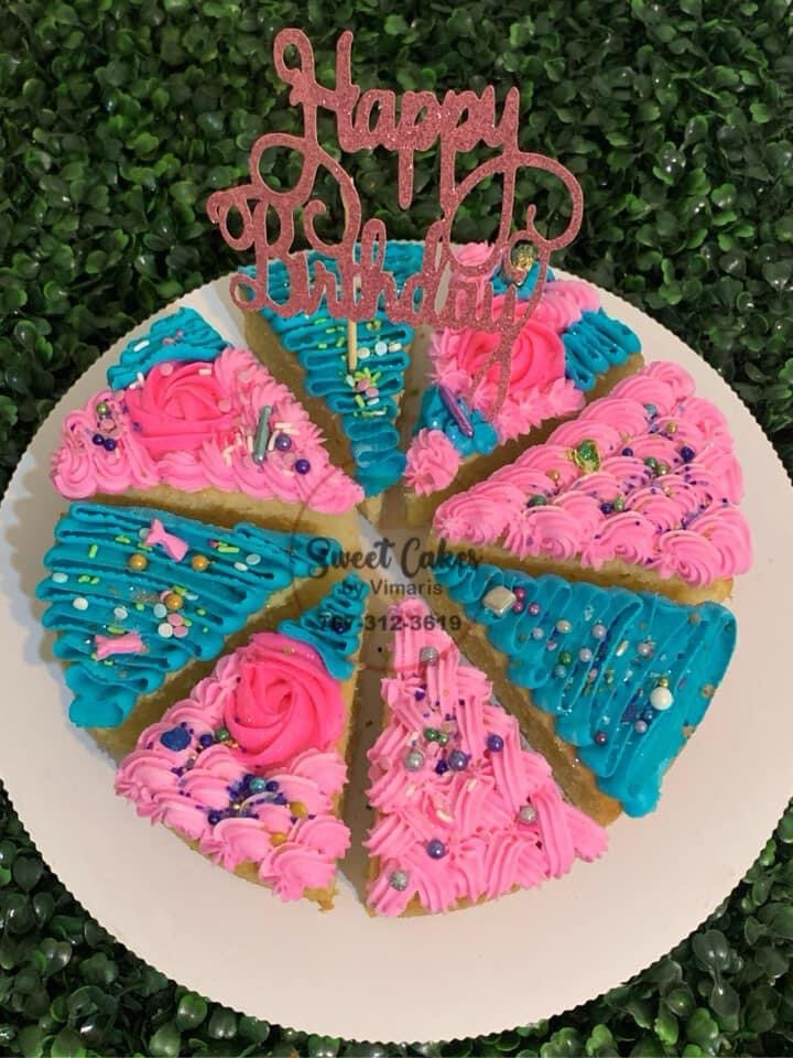 Pre-Cut Slice Cake