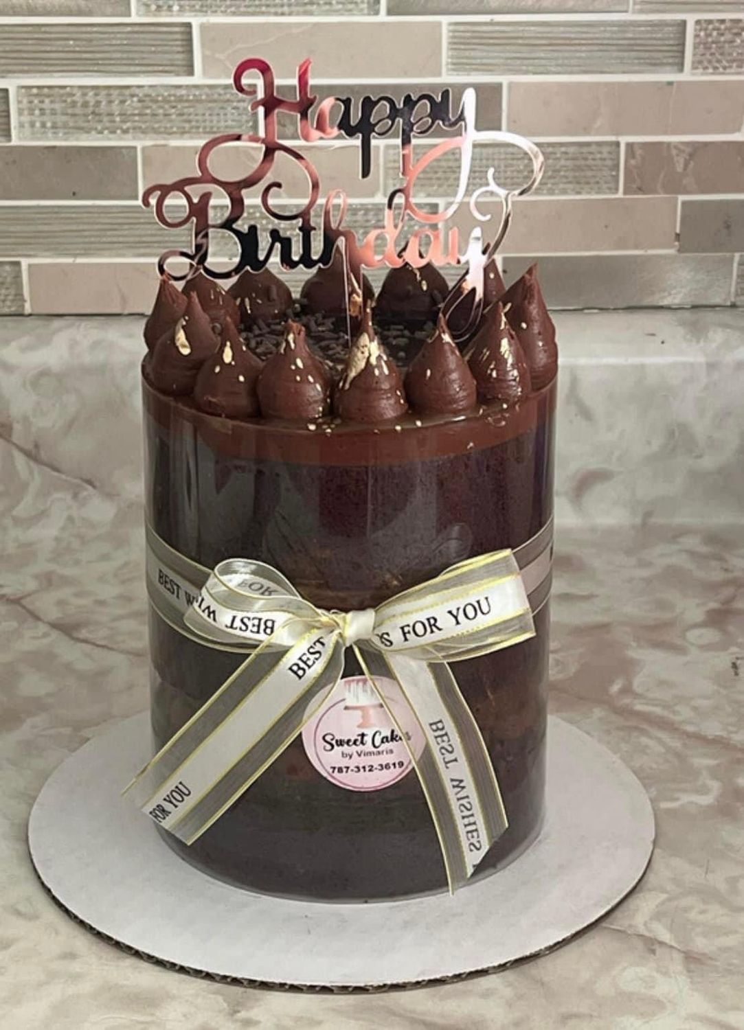 Brownie Signature Cake